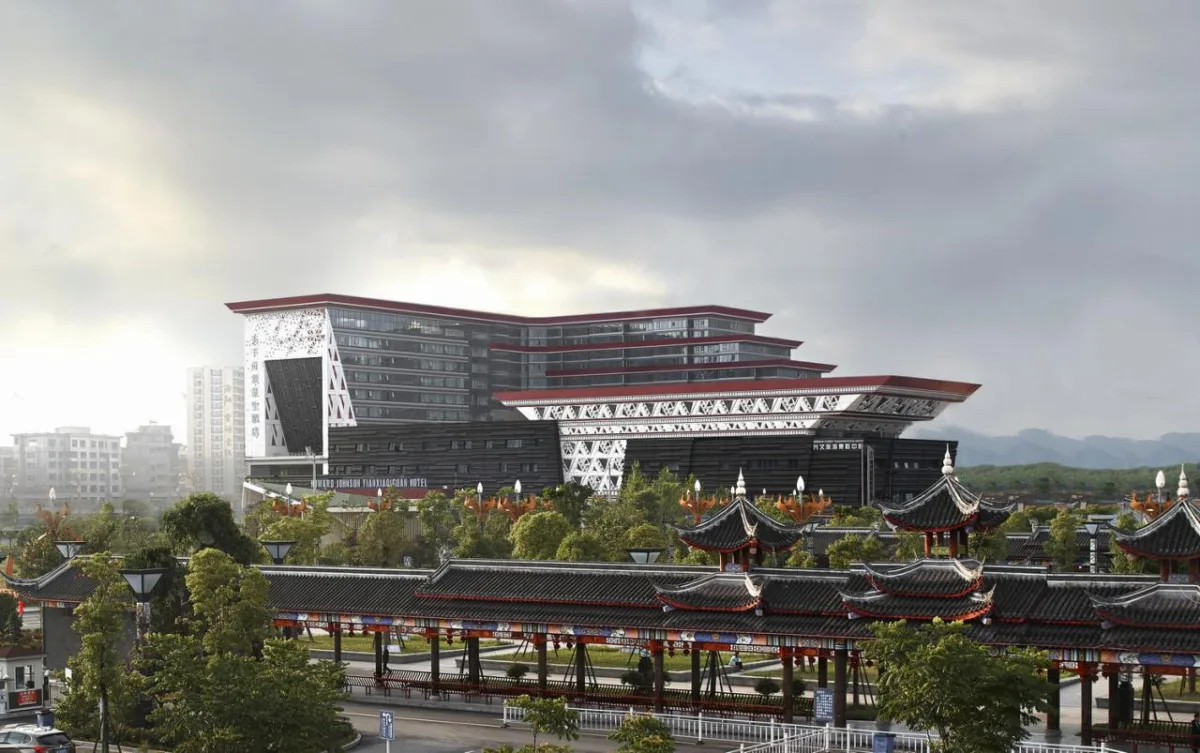 BIM建筑|“兴文石海”世界级旅游目的地游客中心 / 天津大学设计总院·顾志宏工作室