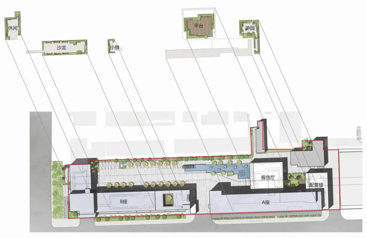 BIM建筑|护城河上的一段记忆迭代：总部办公楼更新 / 北京城建设计发展集团股份有限公司