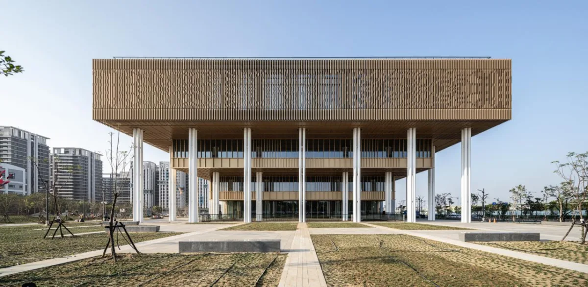 BIM建筑|台南公共图书馆 / Mecanoo + 张玛龙陈玉霖联合建筑师
