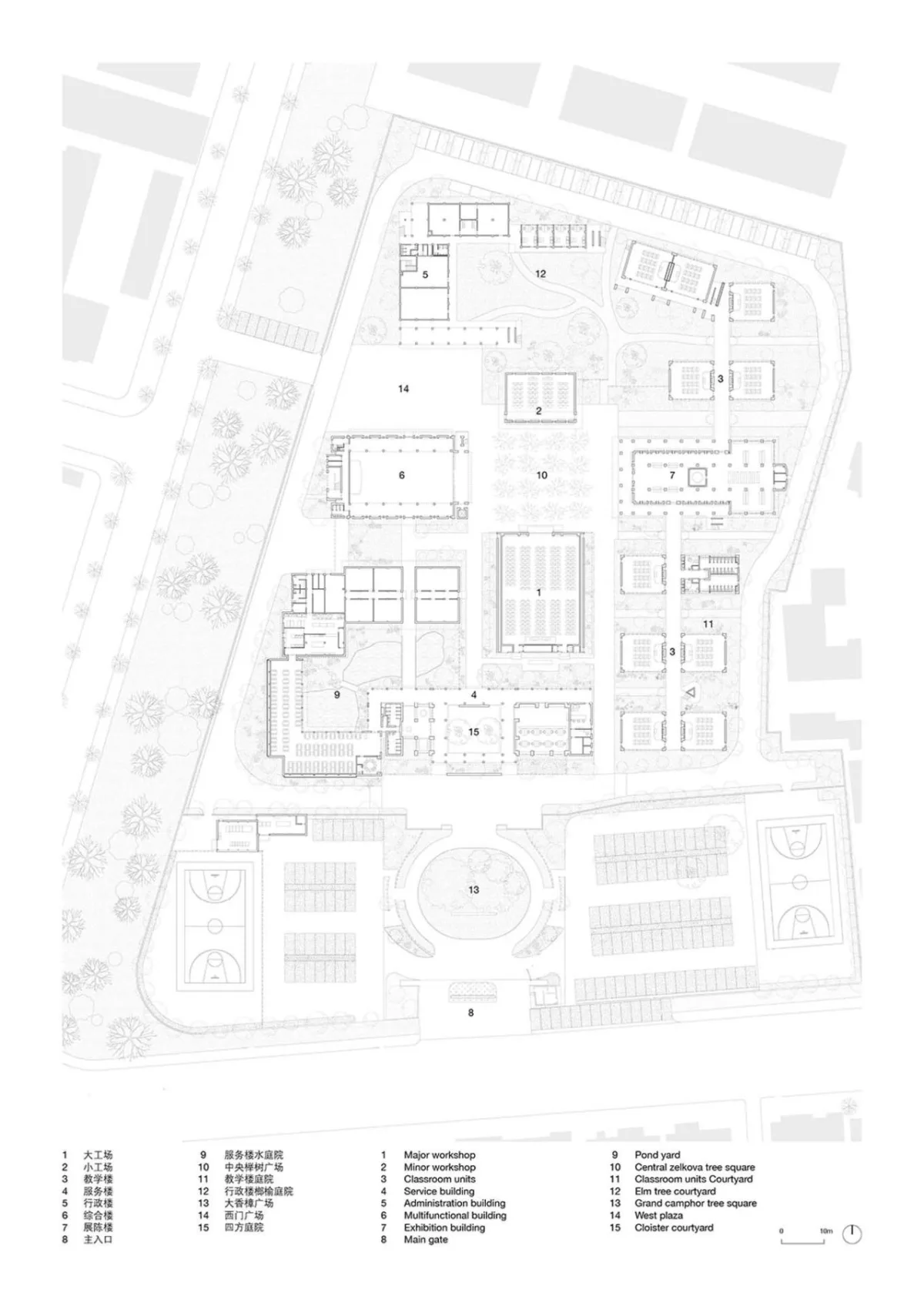 BIM建筑|​工坊式的校园：丁蜀成校 / 亘建筑事务所