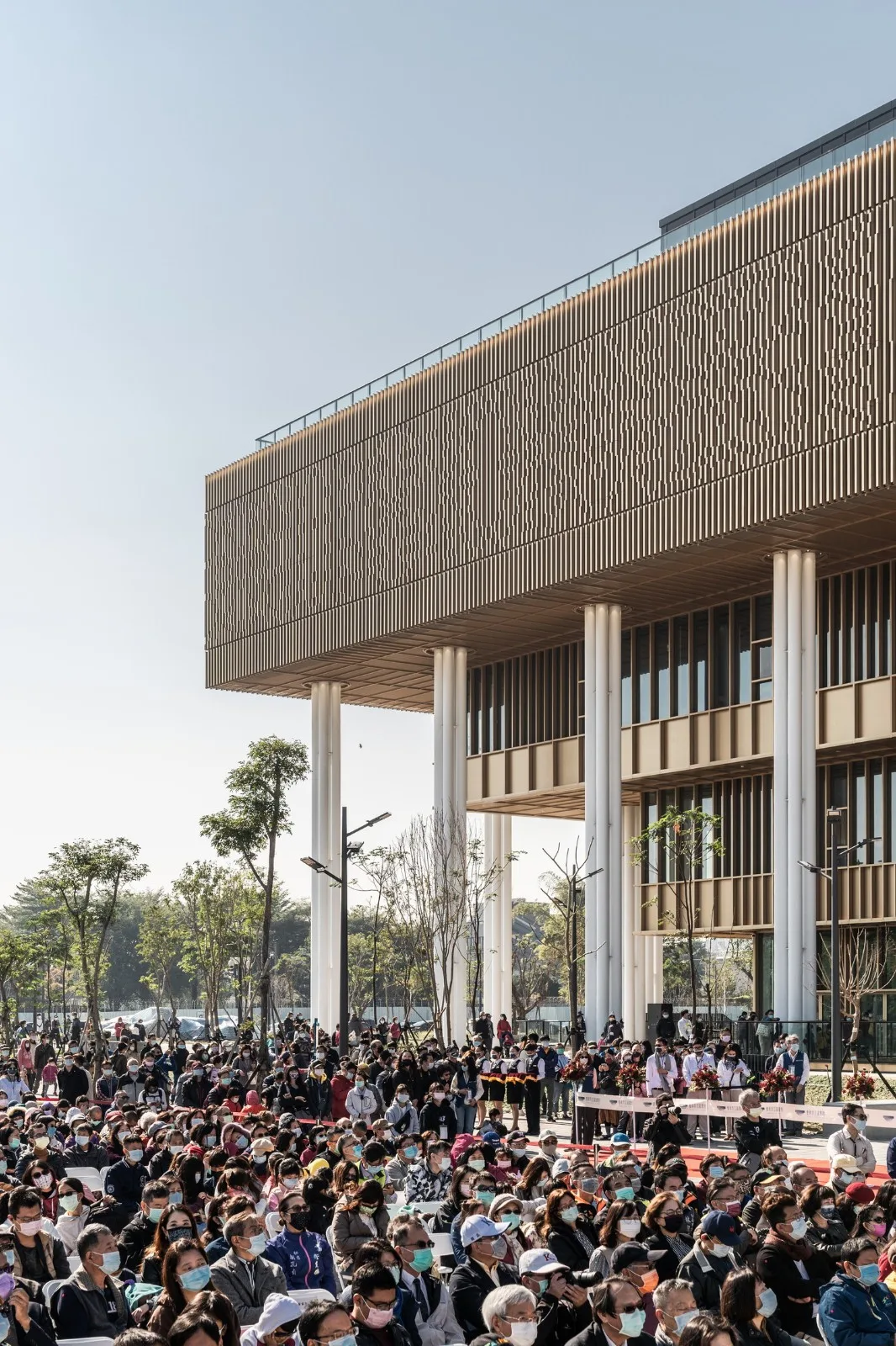 BIM建筑|台南公共图书馆 / Mecanoo + 张玛龙陈玉霖联合建筑师