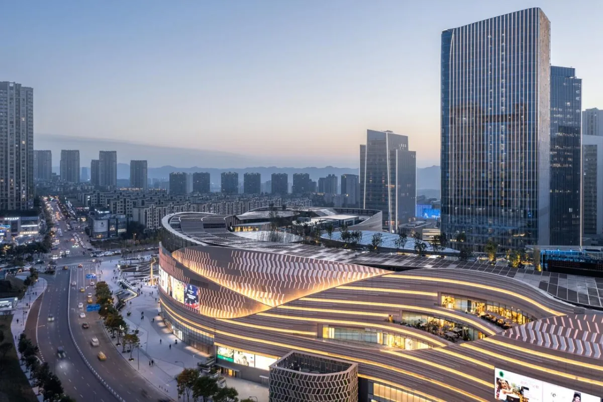 BIM建筑|香港置地重庆光环The Ring购物公园 / PHA湃昂