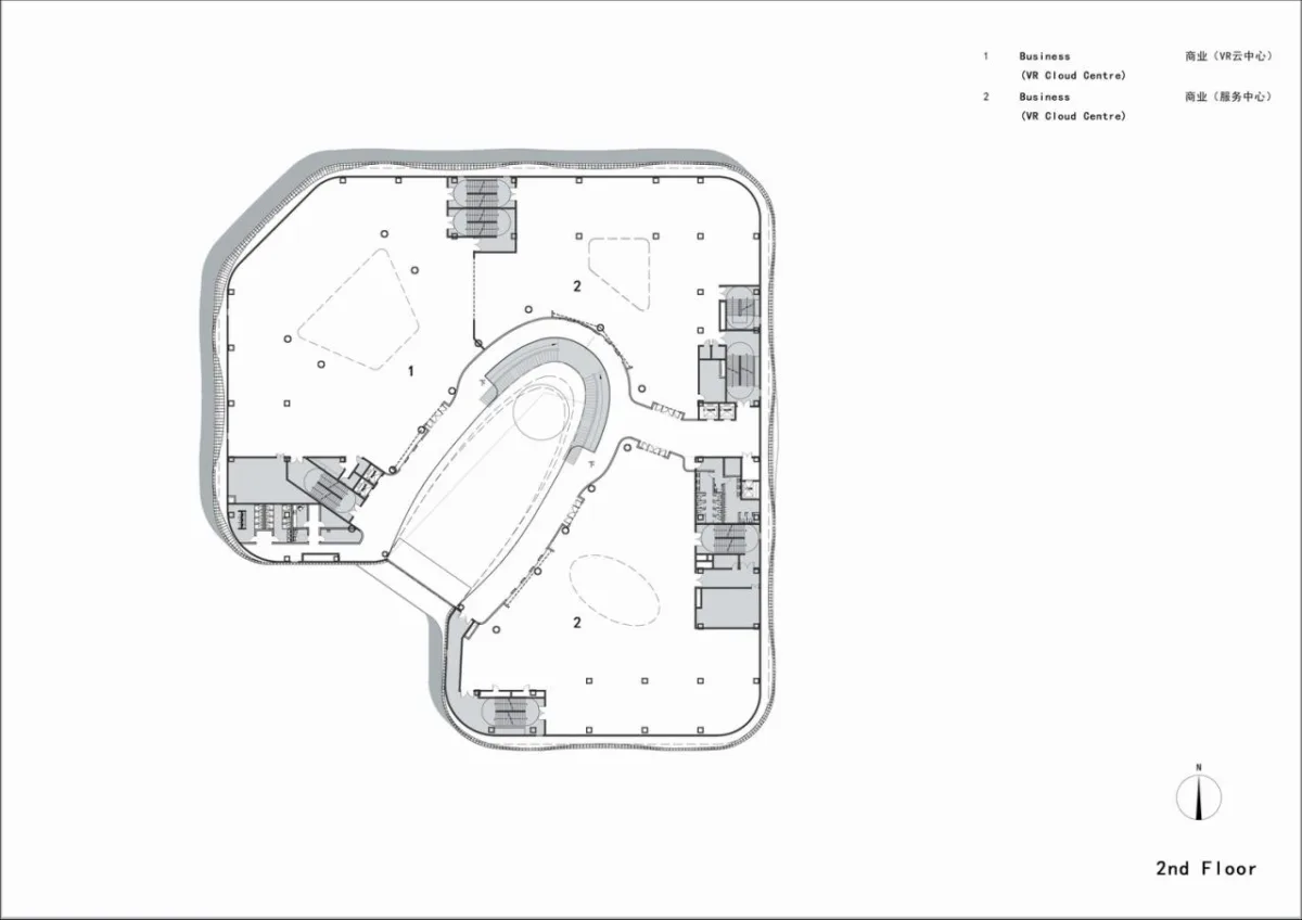 BIM建筑|虚拟之筑的有机新生：南昌VR科创城VR展示中心 / UA尤安设计