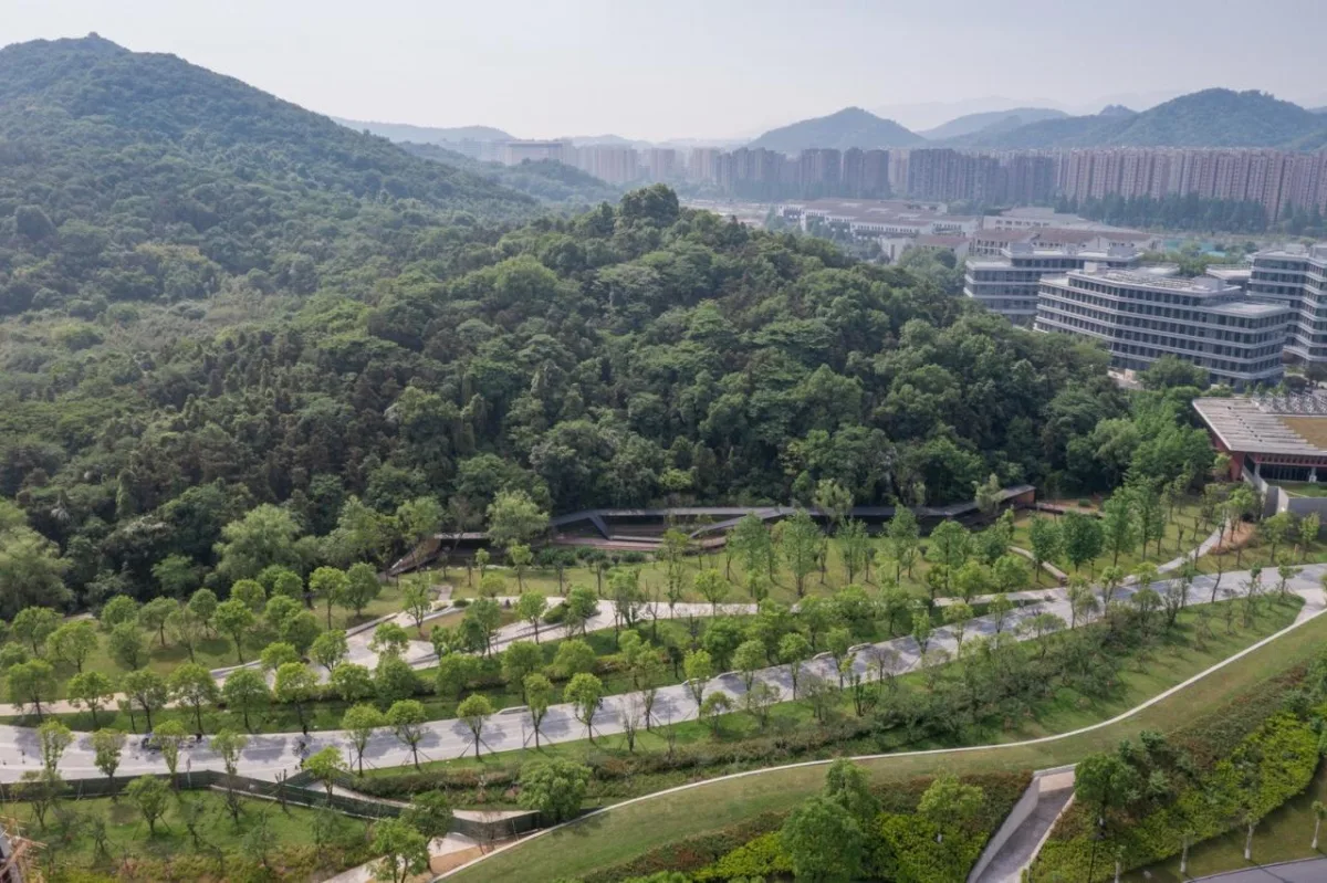 BIM建筑|溪上飞檐：浙江音乐学院校园微更新 / 朱培栋-line+建筑事务所、gad