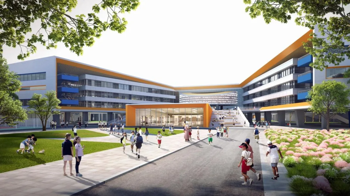 BIM建筑|四时书院·宿迁宿豫区实验小学重建 / 简和建筑