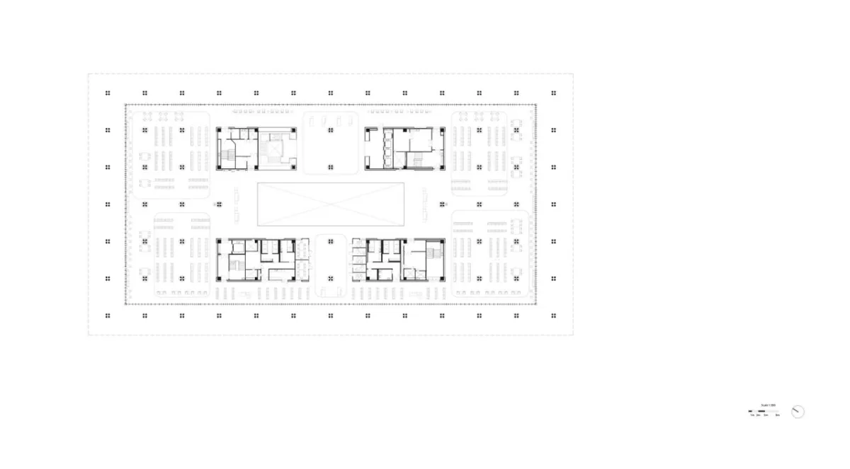 BIM建筑|台南公共图书馆 / Mecanoo + 张玛龙陈玉霖联合建筑师