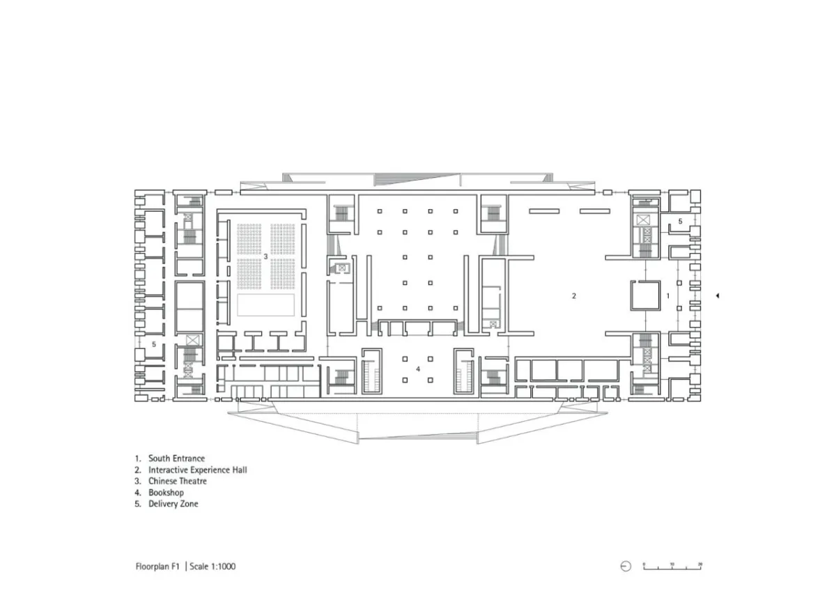 BIM建筑|中国工艺美术馆、中国非物质文化遗产馆 / gmp 建筑事务所