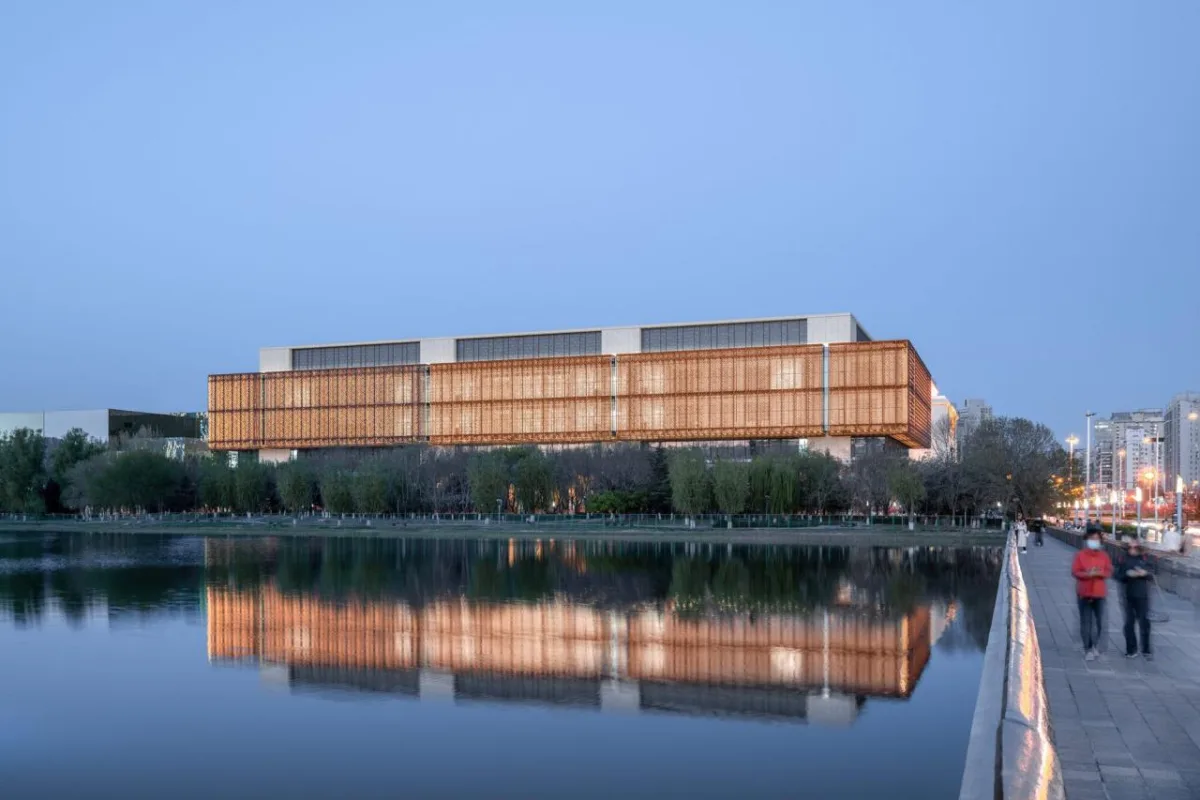 BIM建筑|中国工艺美术馆、中国非物质文化遗产馆 / gmp 建筑事务所