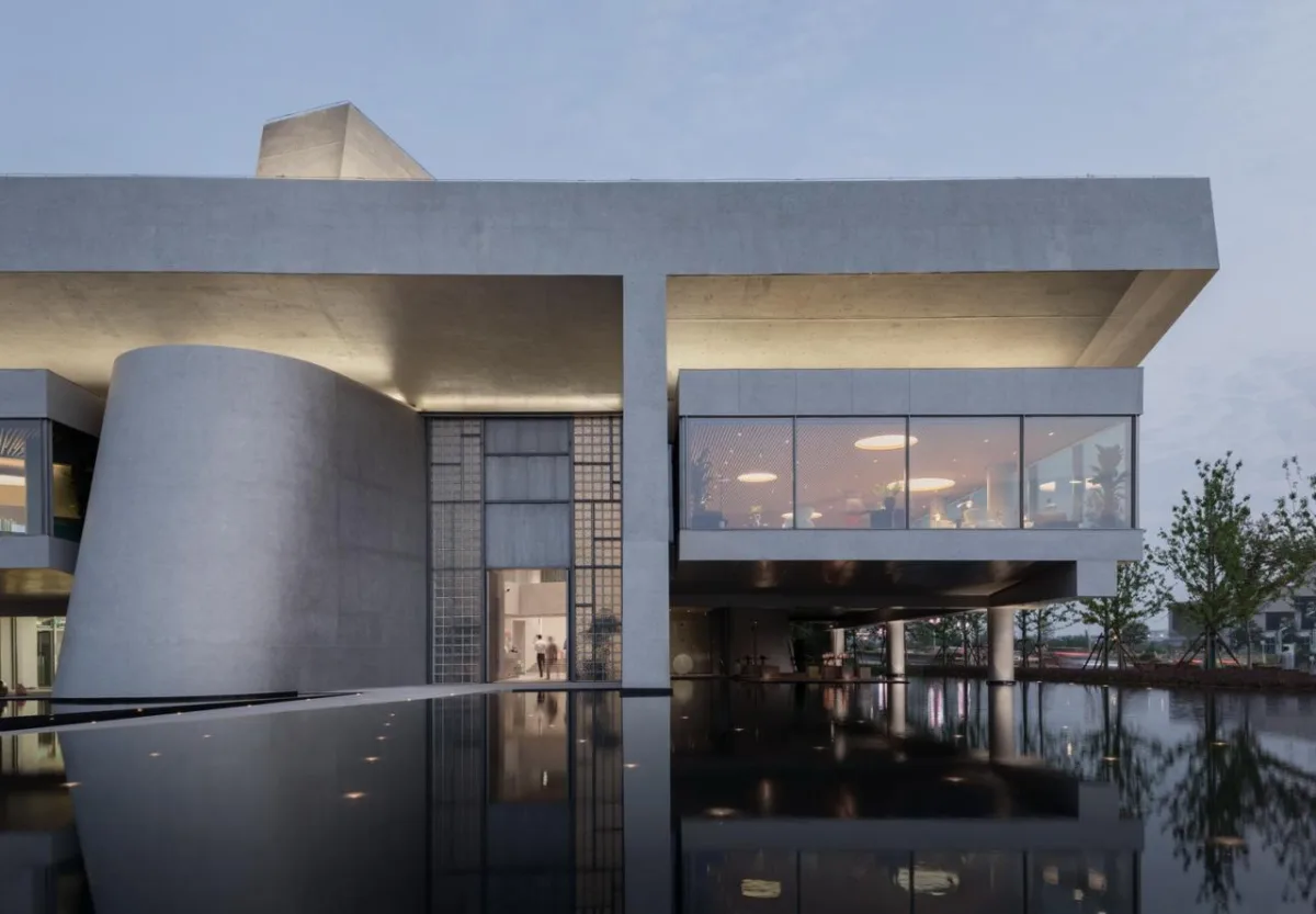 BIM建筑|溧水华侨城展示中心 / 上海日清