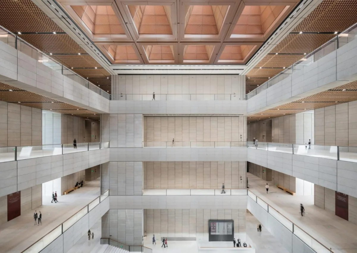 BIM建筑|中国工艺美术馆、中国非物质文化遗产馆 / gmp 建筑事务所