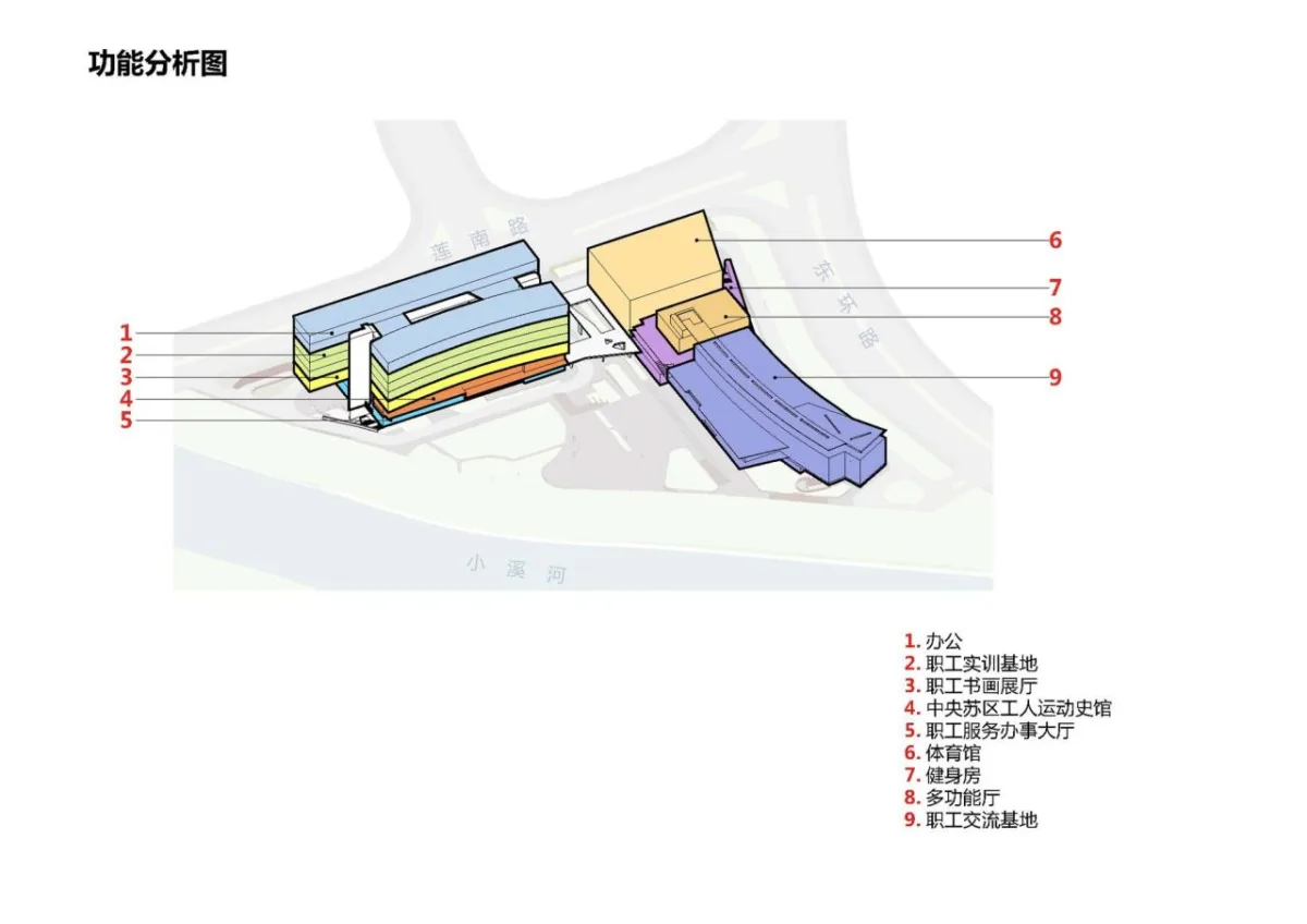 BIM建筑|龙岩工人文化宫 / 天津华汇