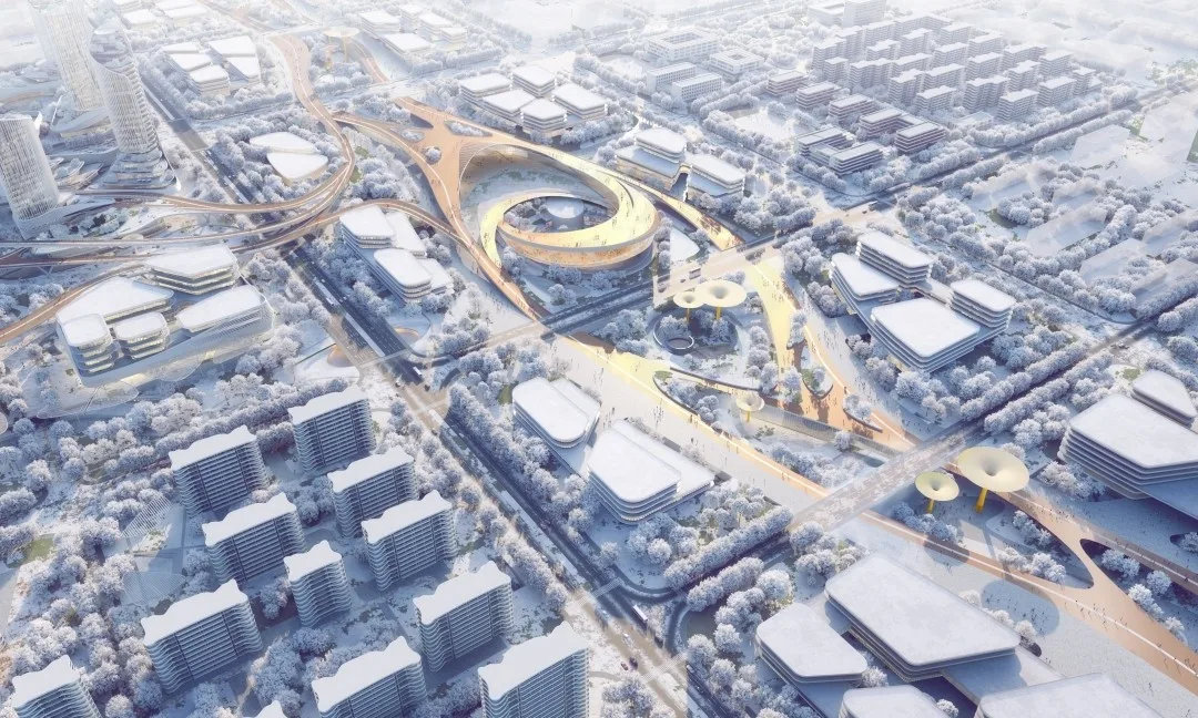 BIM建筑|北京昌平新城东区中心区城市设计方案 / 中粮地产+中国中元+青岛沿海