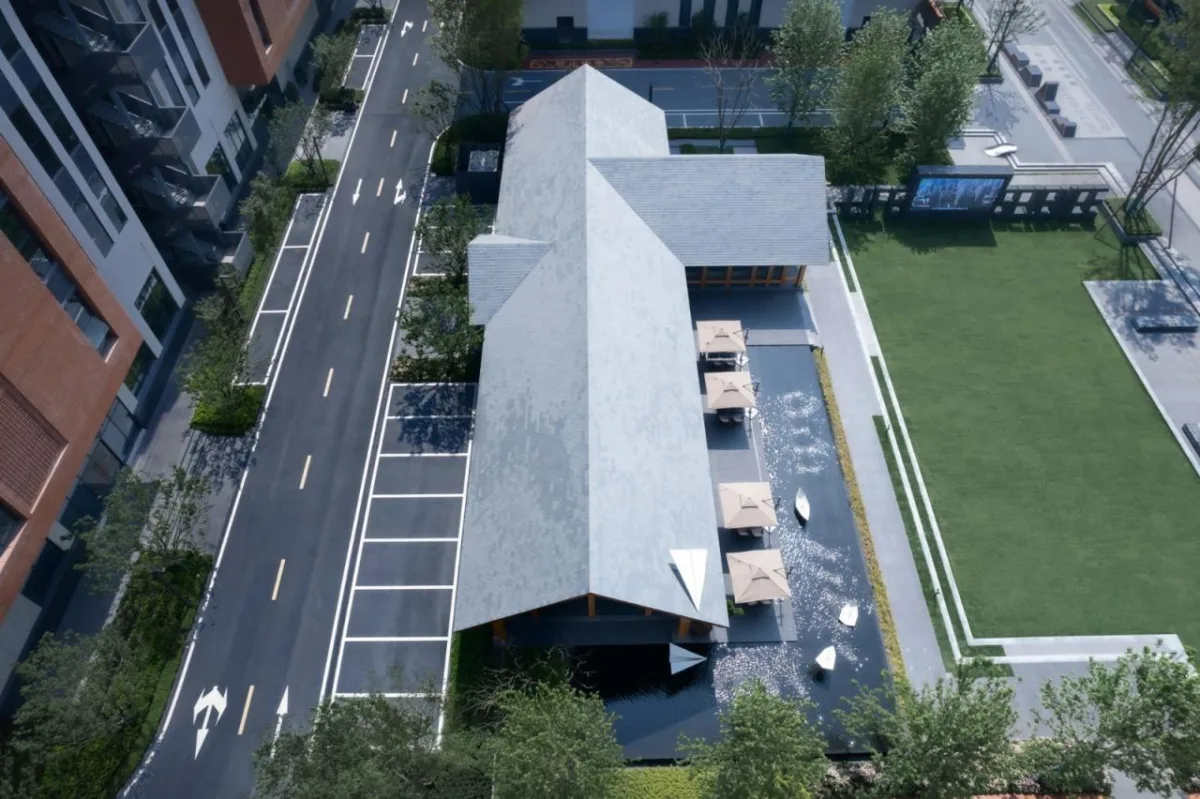 BIM建筑|谦逊朴实，但精工细琢的“暖建筑”：大地国际生命科学园咖啡厅 / 隽执科技
