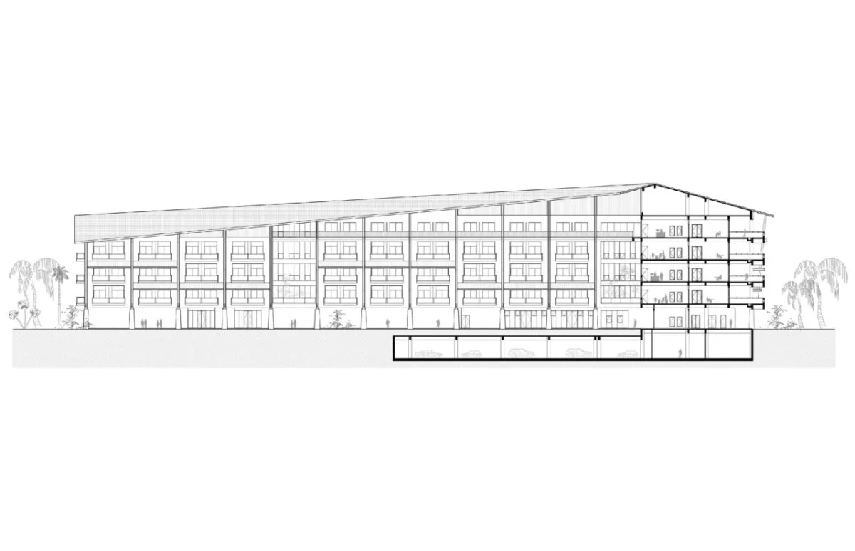 BIM建筑|三亚海棠湾医养示范中心 / line+建筑事务所
