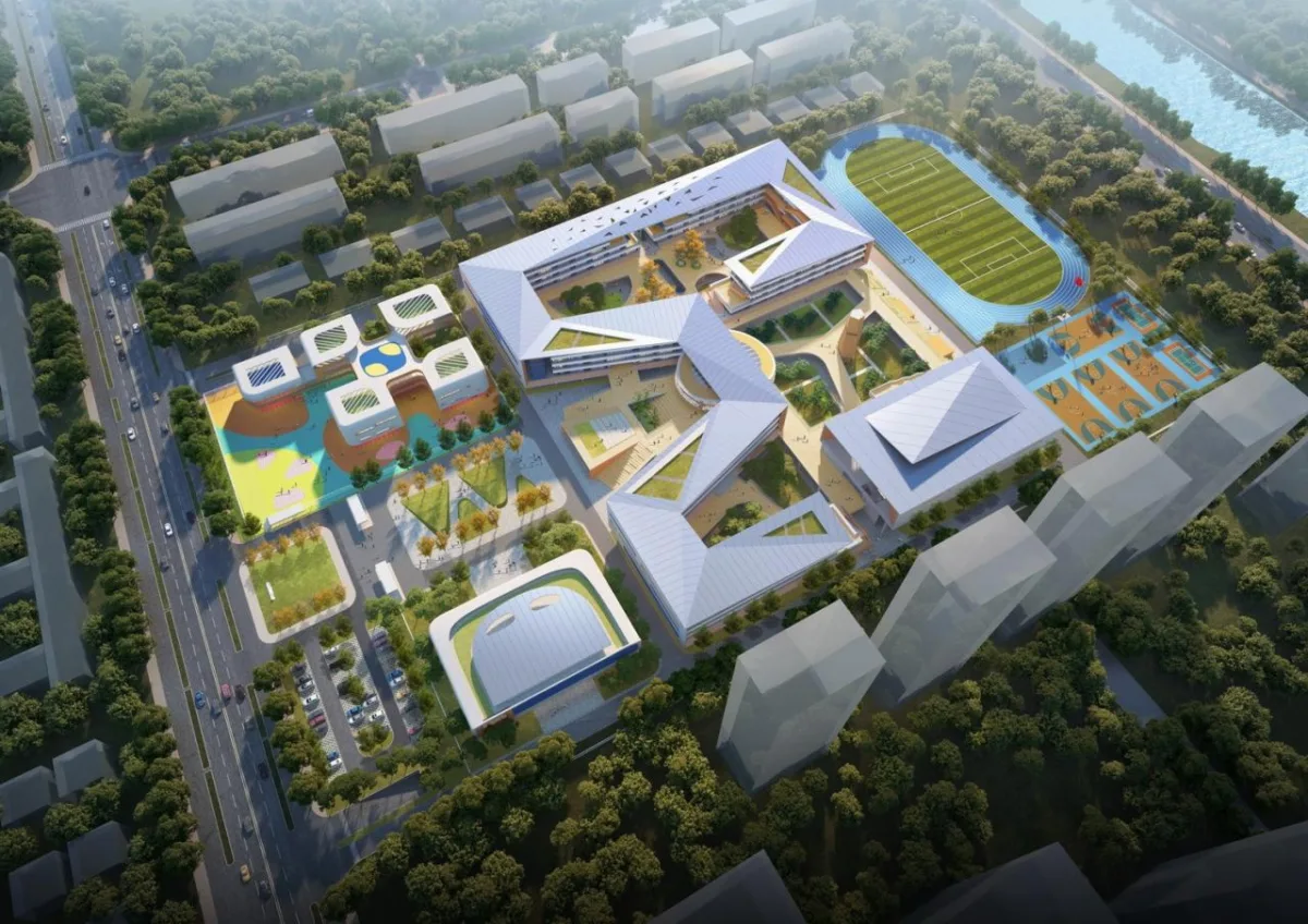 BIM建筑|四时书院·宿迁宿豫区实验小学重建 / 简和建筑