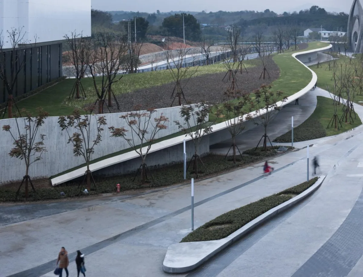 BIM建筑|溪上飞檐：浙江音乐学院校园微更新 / 朱培栋-line+建筑事务所、gad
