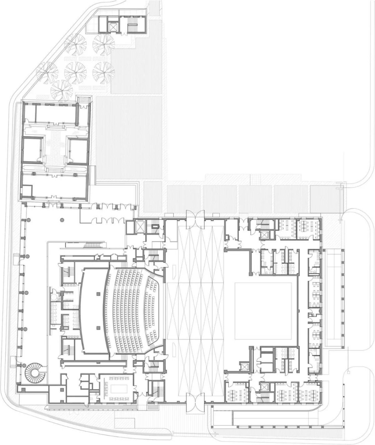 BIM建筑|北京国际戏剧中心 / 北京市建筑设计研究院胡越工作室