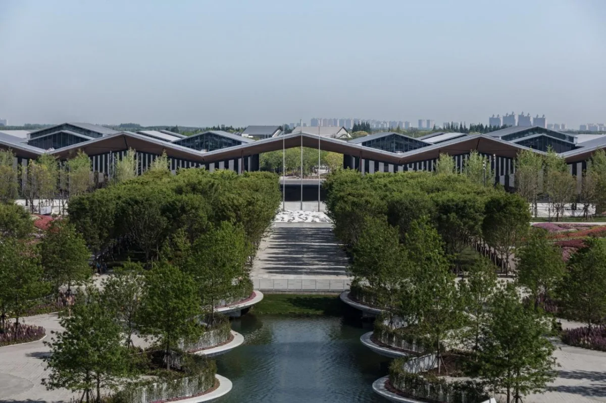 BIM建筑|第十届中国花博会复兴馆 / 华建集团上海建筑设计研究院