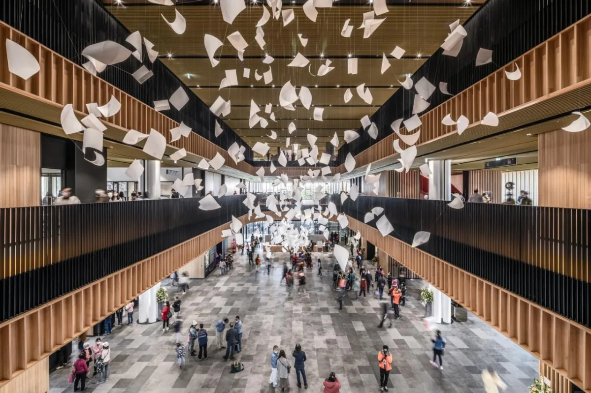 BIM建筑|台南公共图书馆 / Mecanoo + 张玛龙陈玉霖联合建筑师