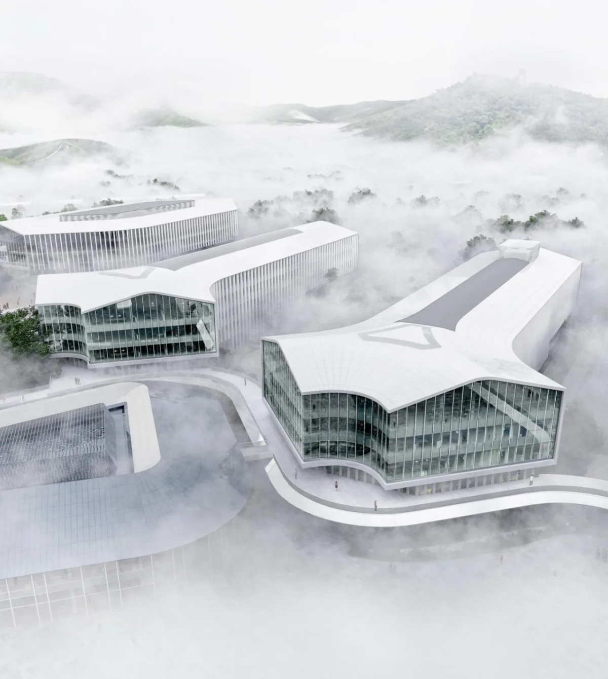 BIM建筑|阿里巴巴达摩院南湖园区斩获 2022MIPIM 大奖 / Aedas