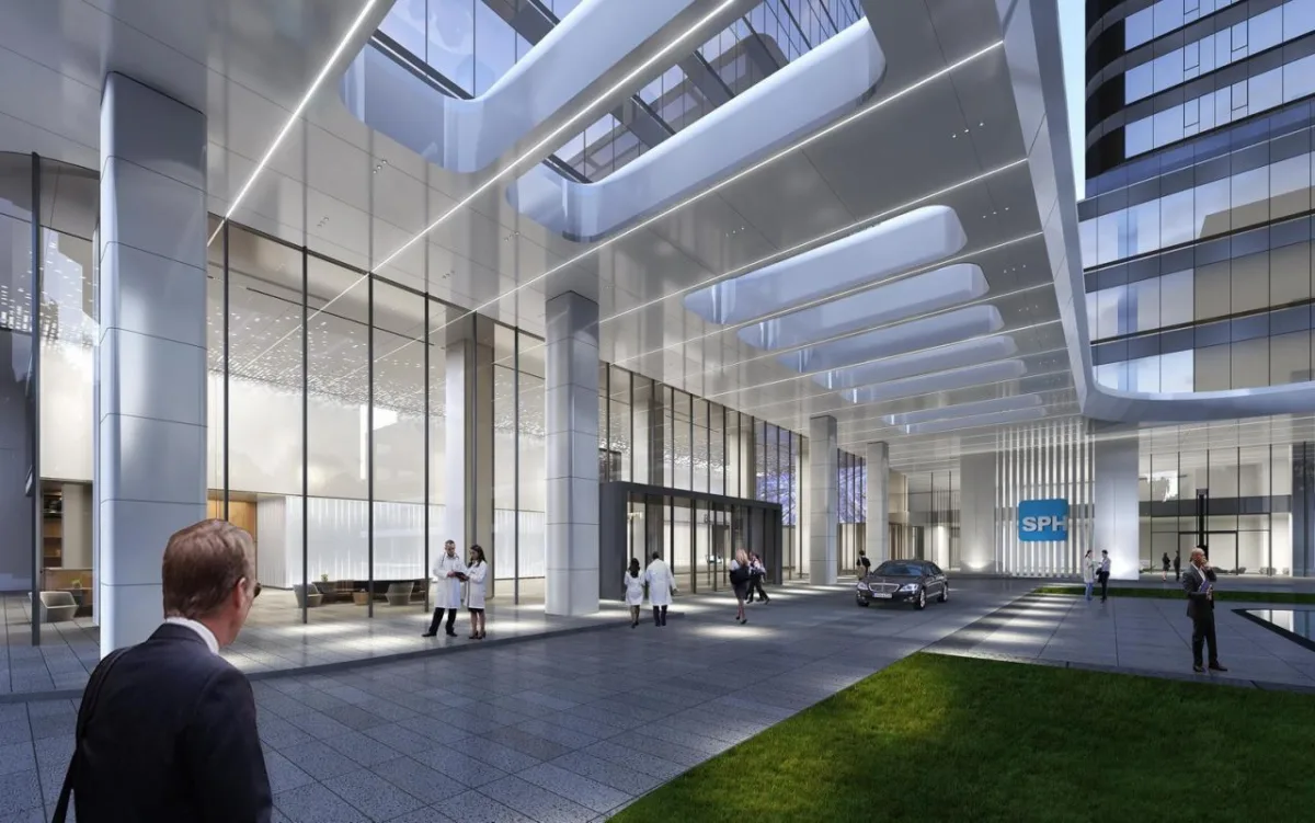 BIM建筑|龙头药企公园式总部办公·上药常药商务中心 / 简和建筑