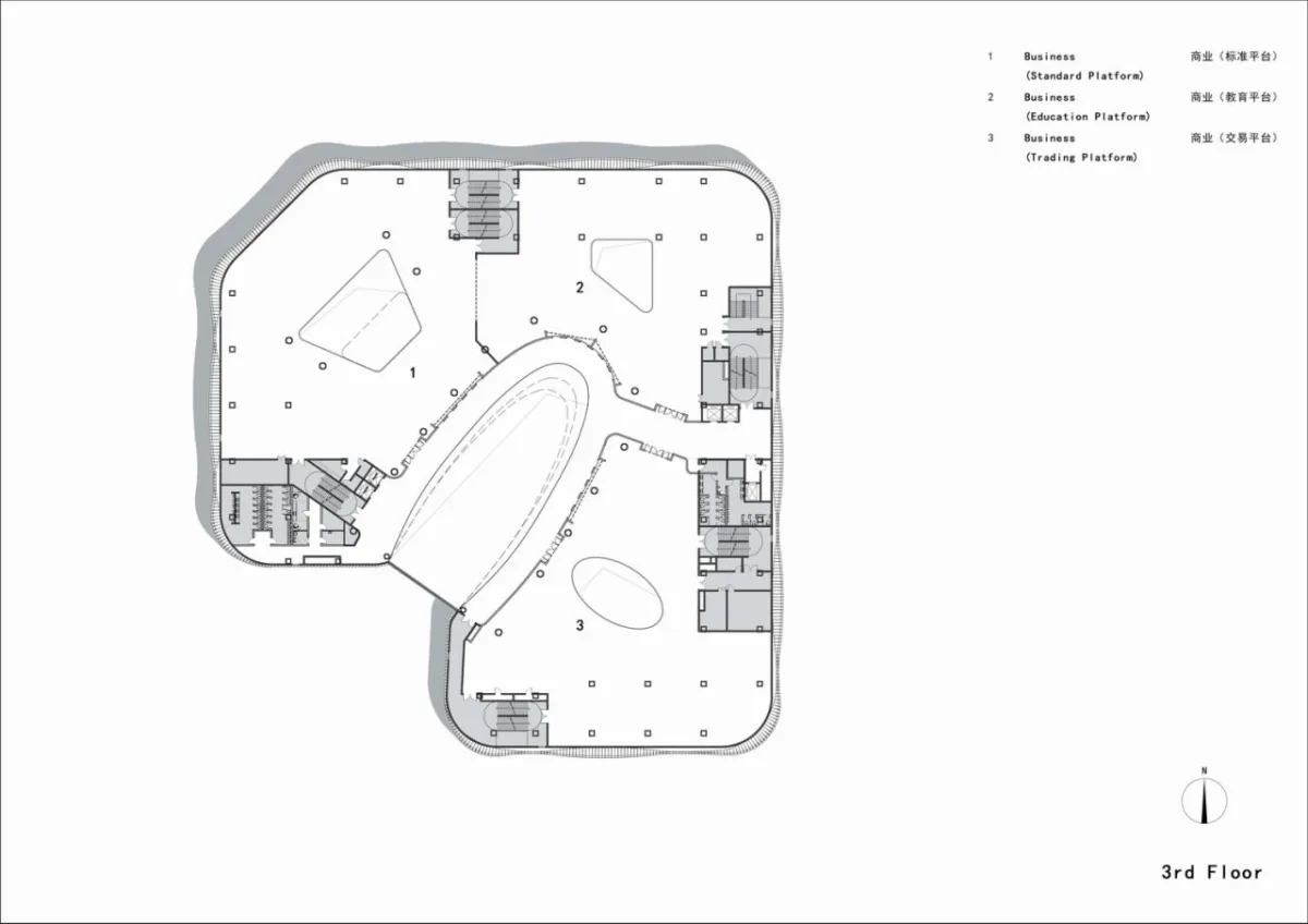 BIM建筑|虚拟之筑的有机新生：南昌VR科创城VR展示中心 / UA尤安设计