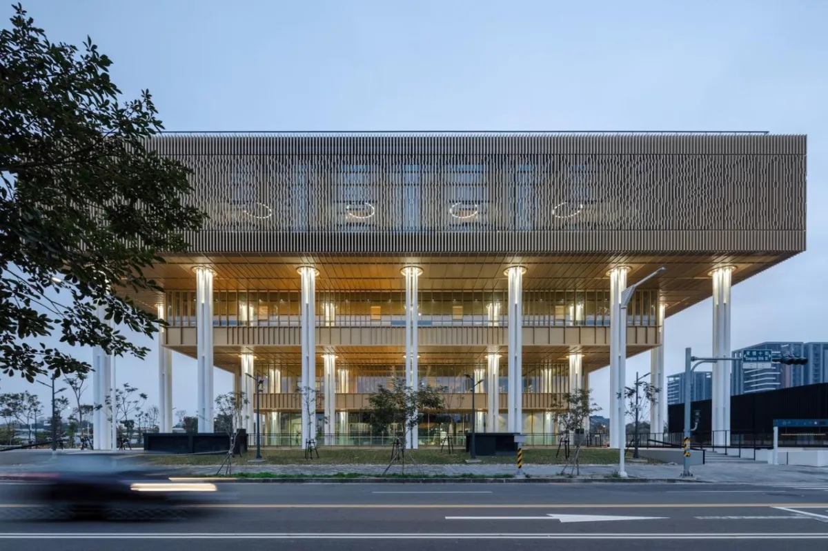 BIM建筑|台南公共图书馆 / Mecanoo + 张玛龙陈玉霖联合建筑师