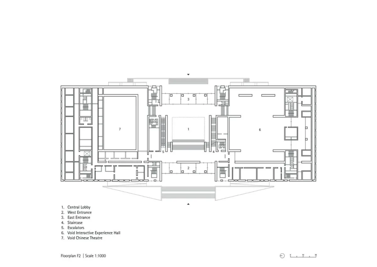BIM建筑|中国工艺美术馆、中国非物质文化遗产馆 / gmp 建筑事务所
