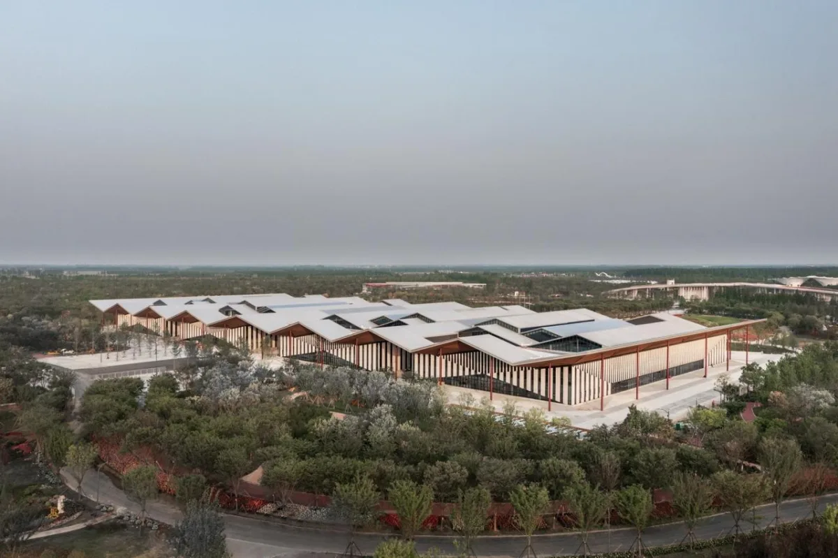 BIM建筑|第十届中国花博会复兴馆 / 华建集团上海建筑设计研究院