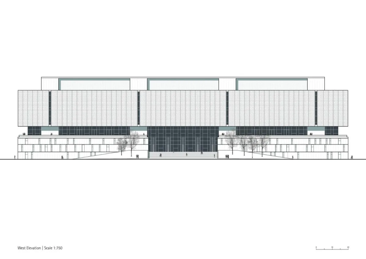 BIM建筑|中国工艺美术馆、中国非物质文化遗产馆 / gmp 建筑事务所