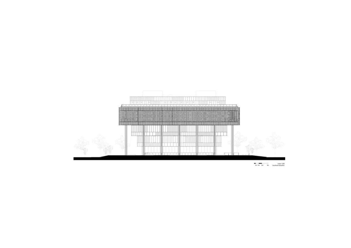 BIM建筑|台南公共图书馆 / Mecanoo + 张玛龙陈玉霖联合建筑师