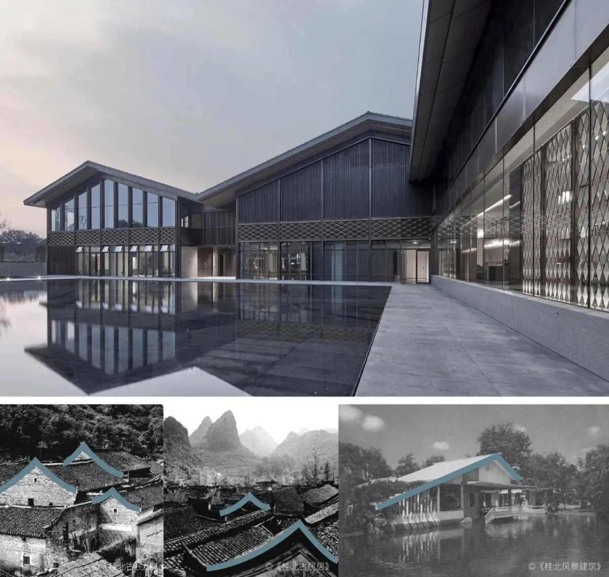 BIM建筑|山水间的“负空间”营造 ——漓江文化旅游度假区塔山会馆 / UA尤安设计