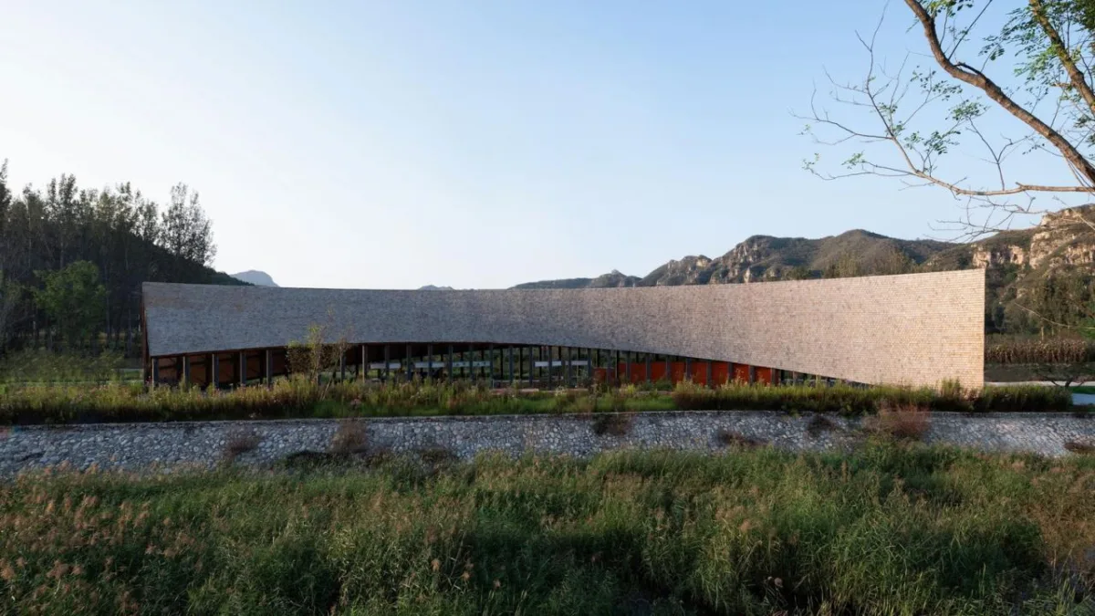 BIM建筑|田岗知行村：新农人的门户 / 袈蓝建筑