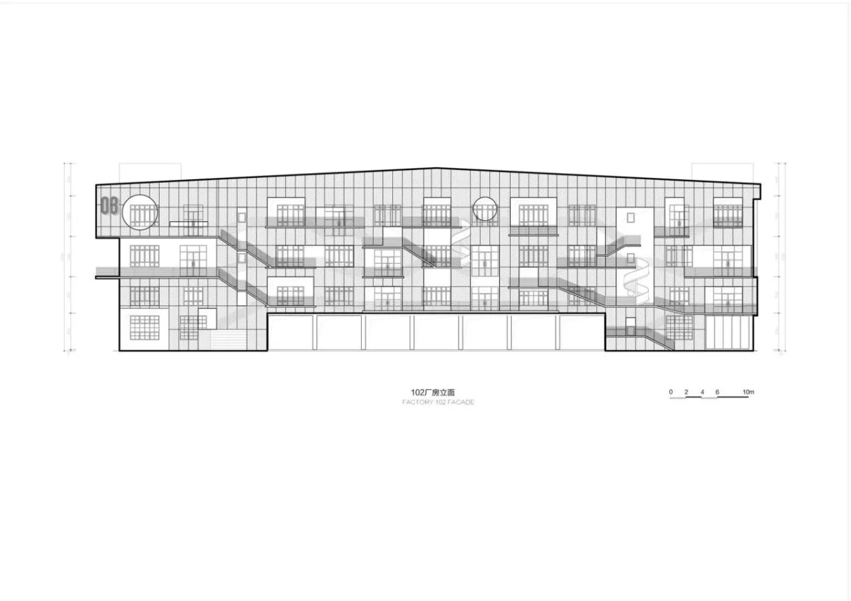 BIM建筑|华谊万创·新所迷宫墙 / 行之建筑设计事务所