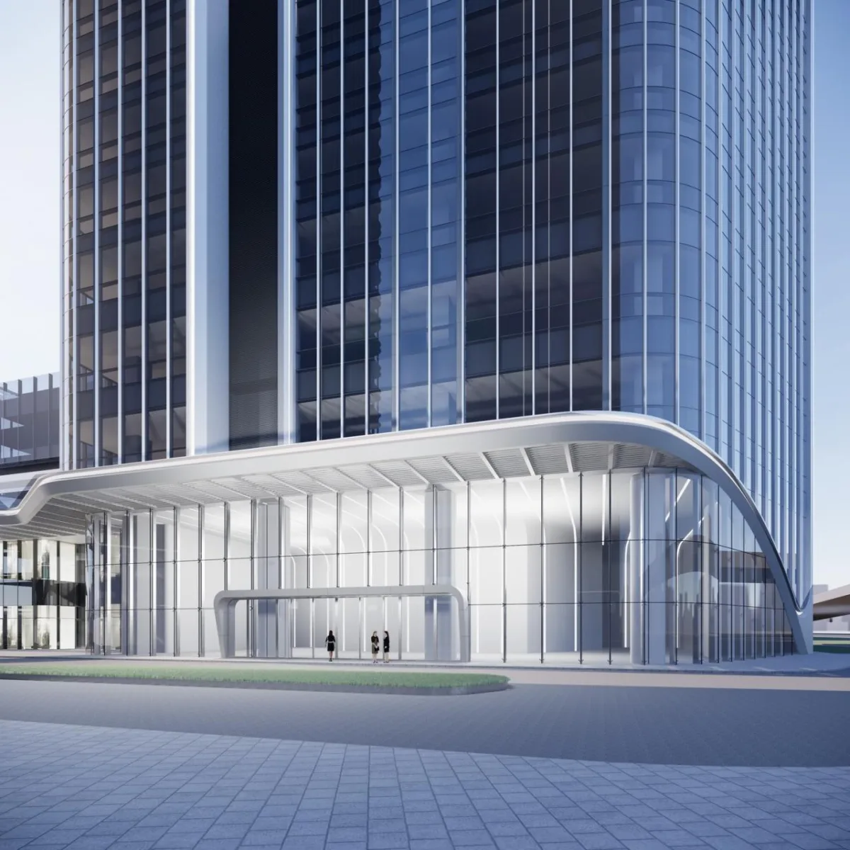 BIM建筑|风正扬帆起 凌江尤可期：广州･广物鱼珠产城综合体 / UA尤安设计
