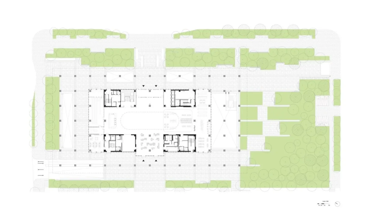 BIM建筑|台南公共图书馆 / Mecanoo + 张玛龙陈玉霖联合建筑师