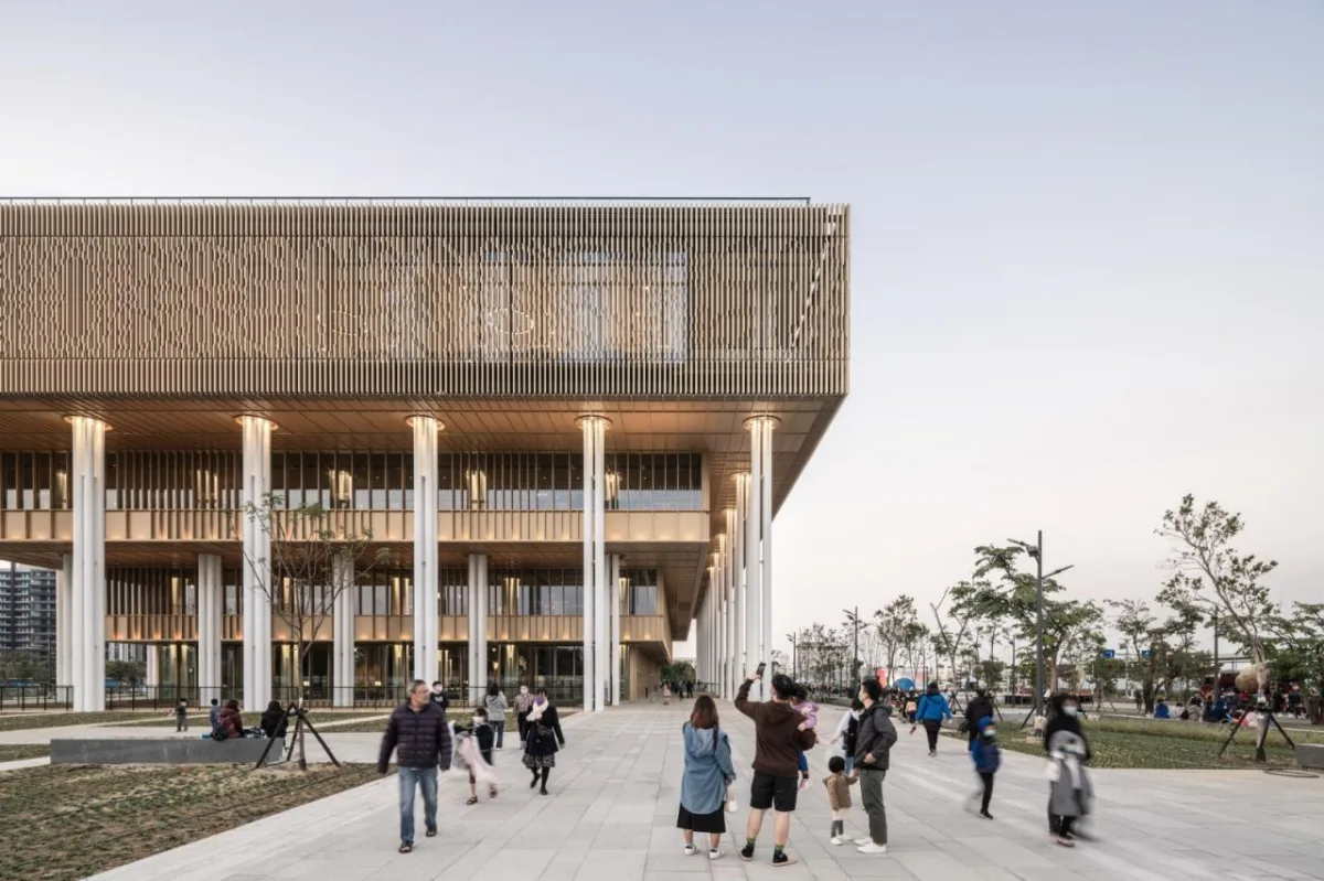 BIM建筑|台南公共图书馆 / Mecanoo + 张玛龙陈玉霖联合建筑师