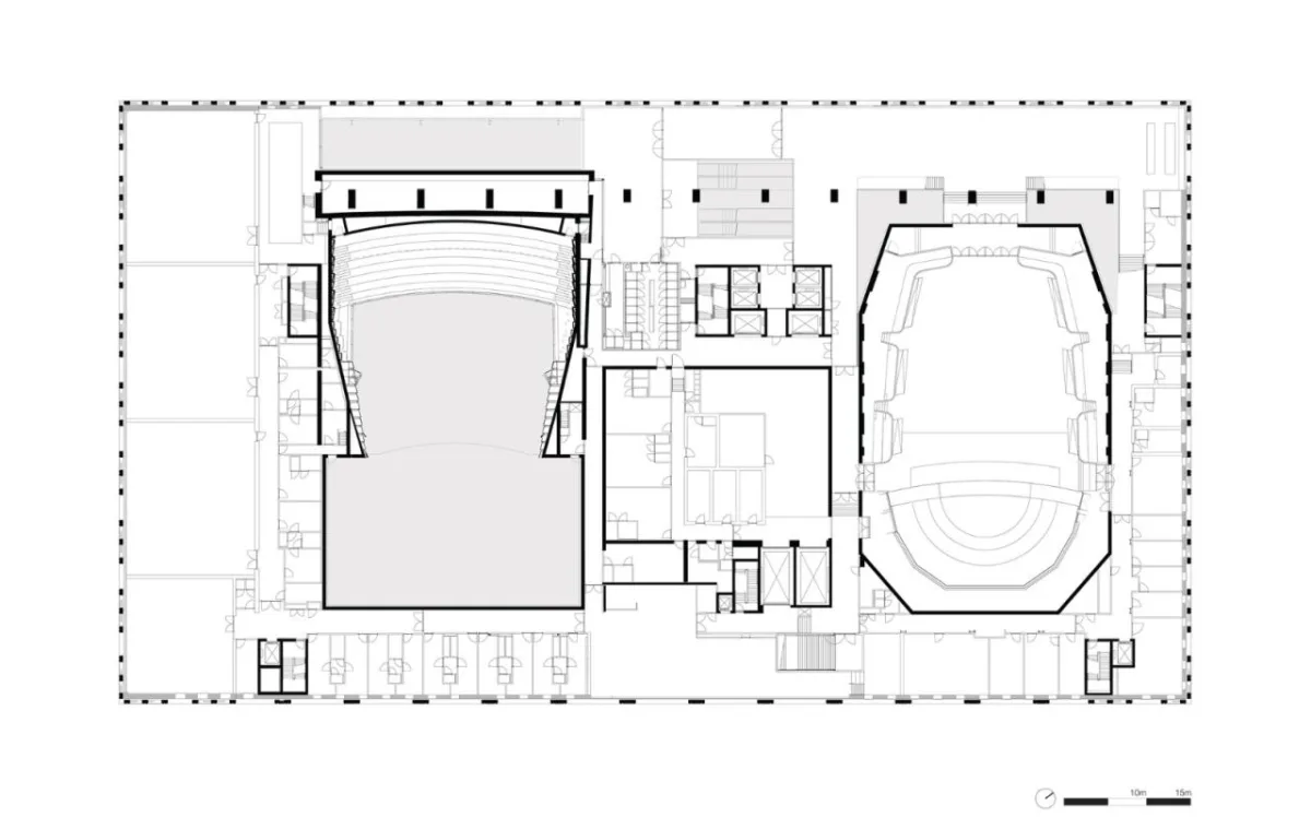 BIM建筑|Amare 表演艺术中心，海牙文化之家 / NOAHH