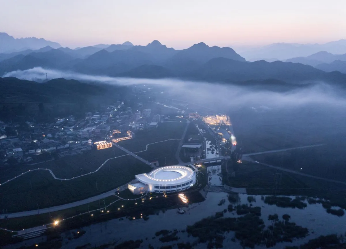BIM建筑|田岗知行村：乡村会客厅 / 袈蓝建筑