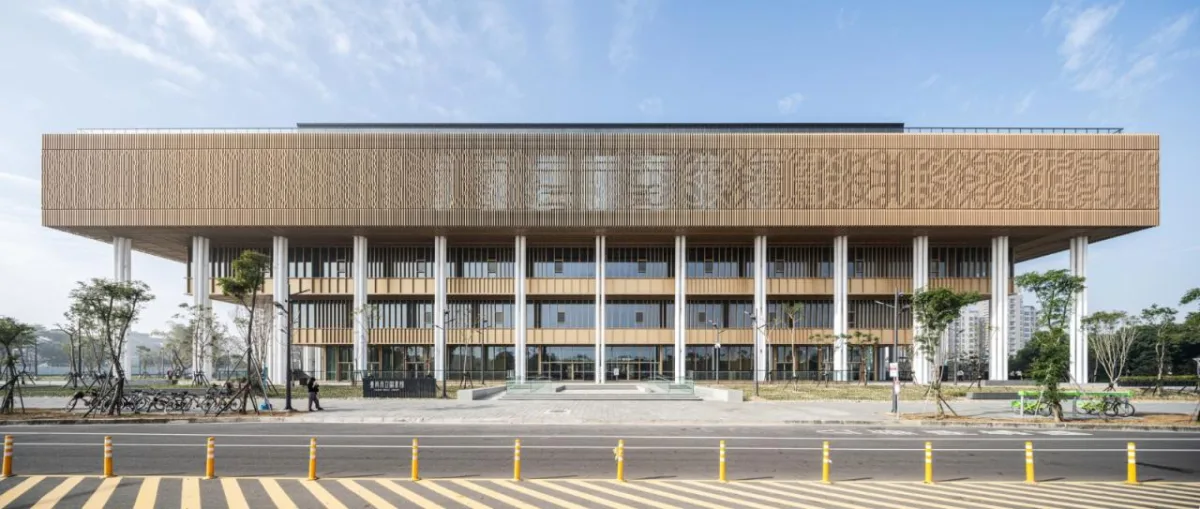 BIM建筑|台南公共图书馆 / Mecanoo + 张玛龙陈玉霖联合建筑师