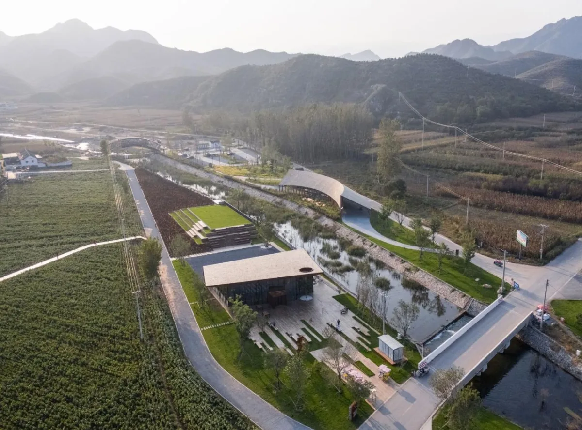 BIM建筑|田岗知行村：新农人的门户 / 袈蓝建筑