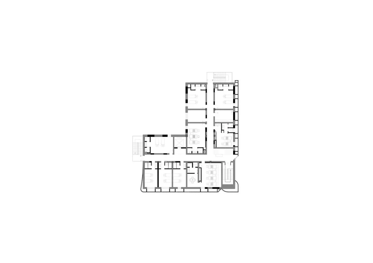 BIM建筑|内向理疗SPA，大庆 / 素造建筑