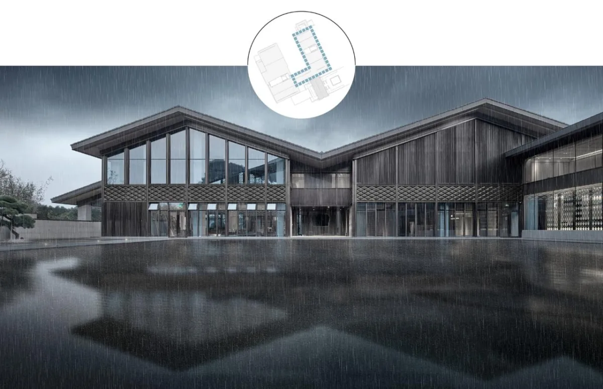 BIM建筑|山水间的“负空间”营造 ——漓江文化旅游度假区塔山会馆 / UA尤安设计