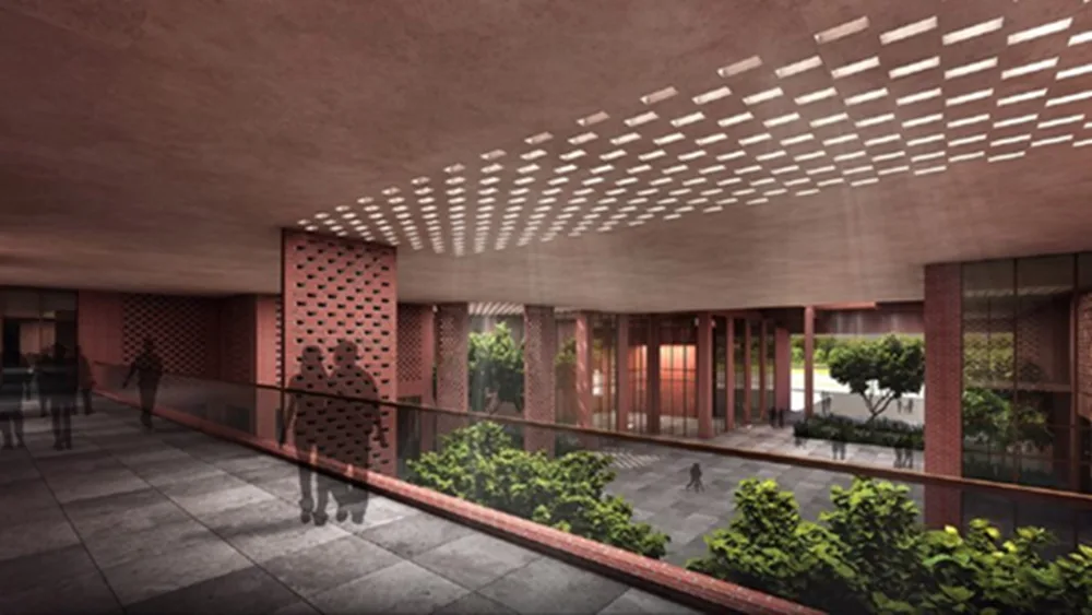 BIM建筑|桑杰·普里设计印度无障碍阶梯式绿色屋顶
