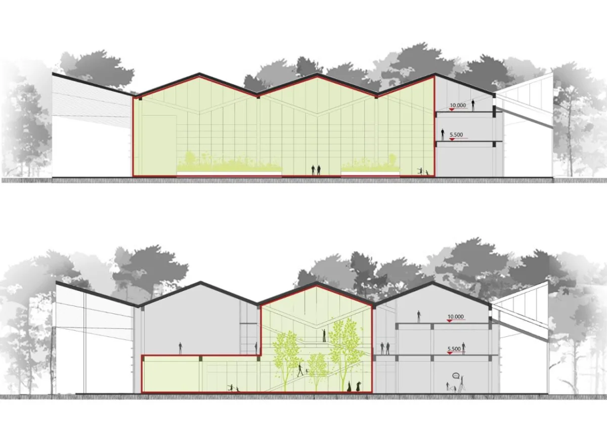 BIM建筑|第十届中国花博会复兴馆 / 华建集团上海建筑设计研究院