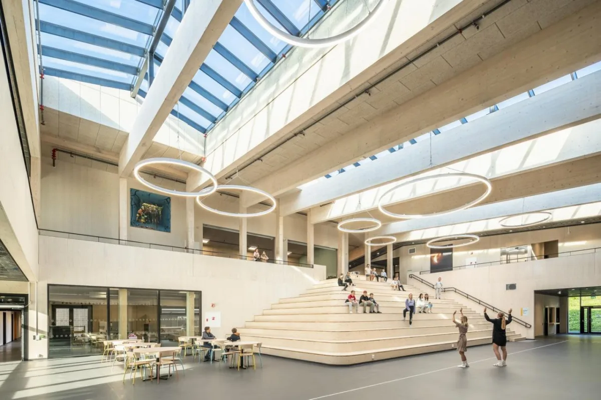 BIM建筑|Borgafjellet 小学 / LINK arkitektur