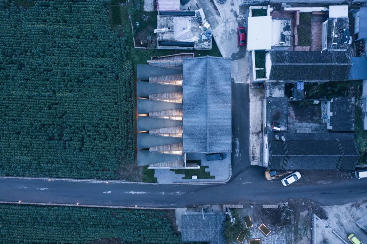 BIM建筑|田岗知行村：乡村会客厅 / 袈蓝建筑