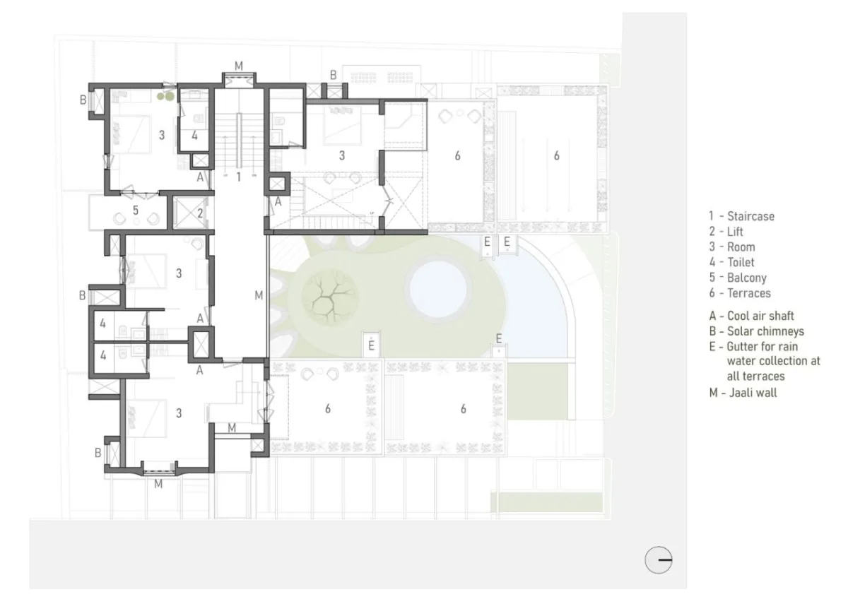 BIM建筑|本土材料与传统工艺，Sunyata 生态酒店 / Design Kacheri