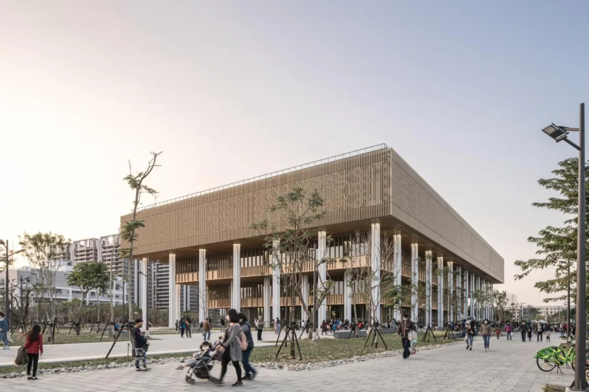 BIM建筑|台南公共图书馆 / Mecanoo + 张玛龙陈玉霖联合建筑师