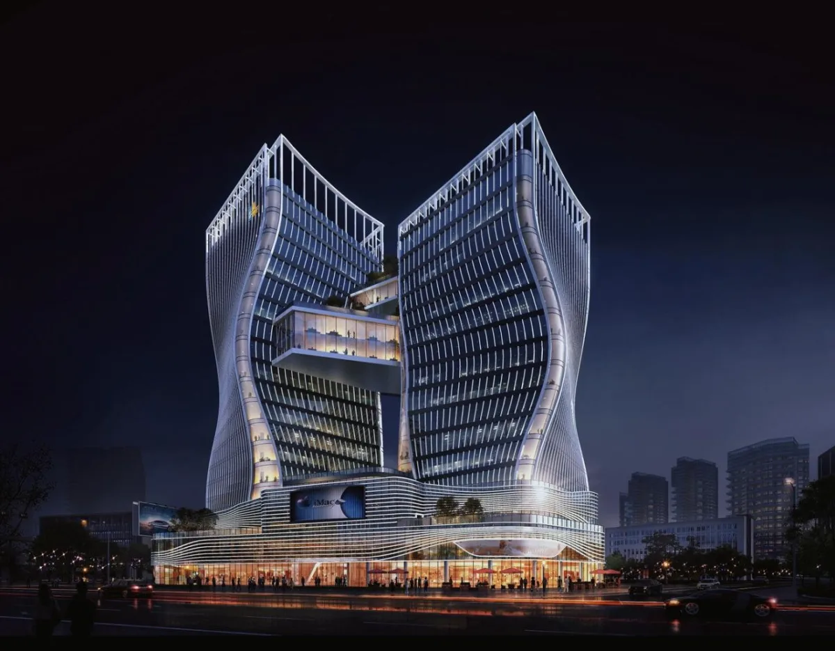 BIM建筑|“无极之城” 希荻创新总部基地 / 卢馨儿+广东省华城建筑设计有限公司